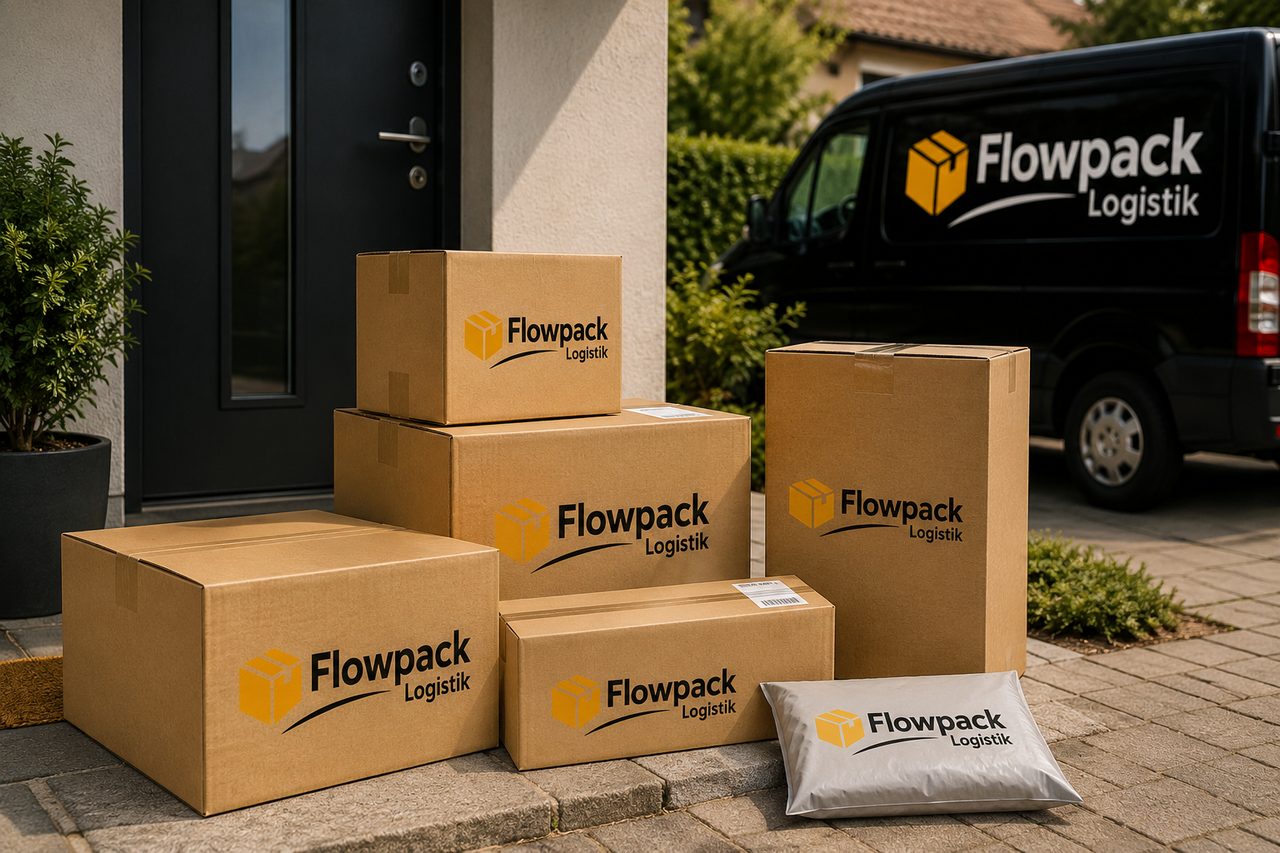 Flowpack Logistik levererar paket ända fram till dörren